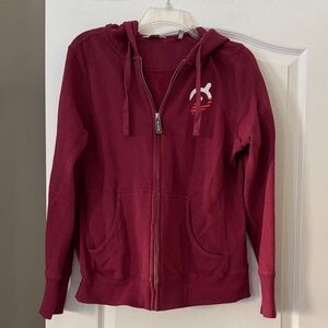💕Peloton Burgundy Zip-Up Hoodie💕
